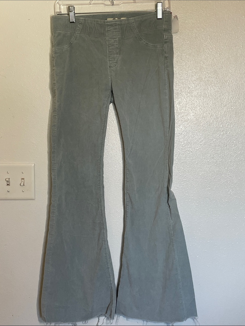 We The Free Olive Green Boot Cut Corduroy Pants